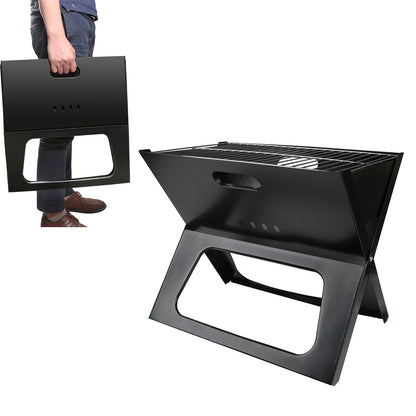1Pc Portable BBQ Barbecue Grill Foldable Charcoal Grill Camping Garden Outdoor Travel