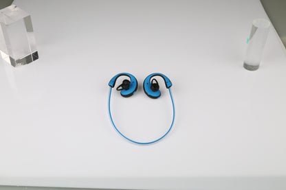 1Pc Wireless Sports Headsets Wireless V4.1 Neckband Earphones HD Stereo Sweat-proof Headphones Earbuds With  LED Light Mic 8Hrs Work Running