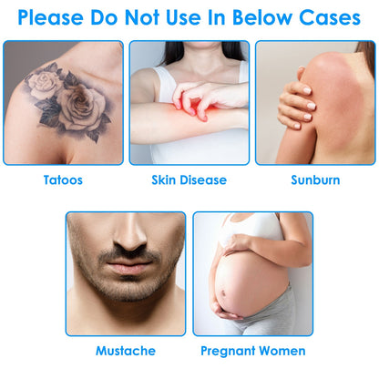 3 In 1 Ice Cooling Laser Hair Removal Painless Permanent At-Home IPL Hair Removal With 999,999 Flashes 9 Energy Levels 2 Modes For Armpits Legs Arms Bikini Line