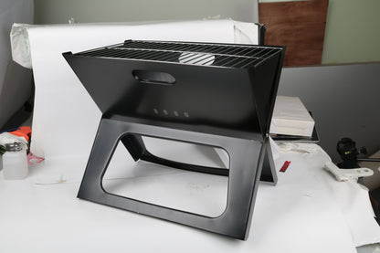 1Pc Portable BBQ Barbecue Grill Foldable Charcoal Grill Camping Garden Outdoor Travel